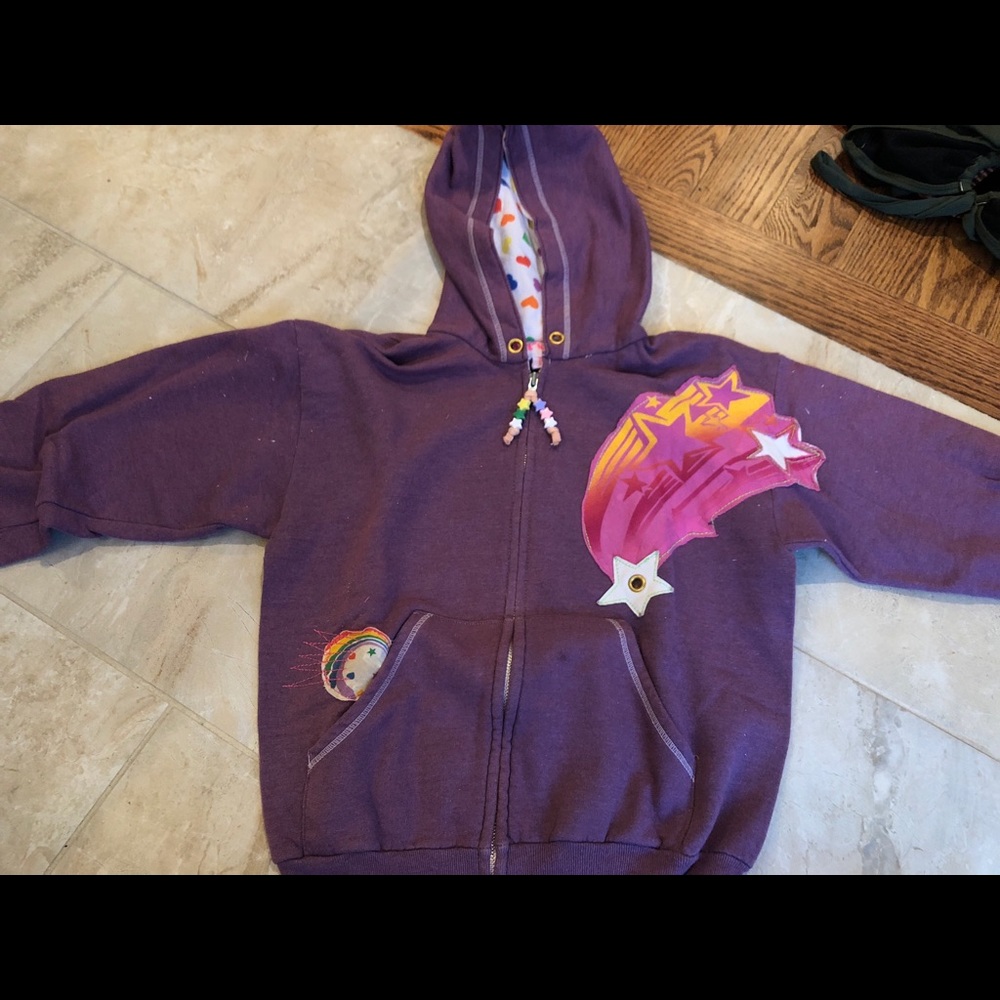 Fresh Karma Moon Lansing Full Zip Up Sweatshirt
